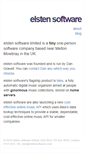 Mobile Screenshot of elstensoftware.com